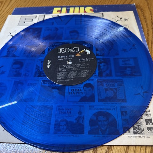 Elvis presley moody - blue, 1977