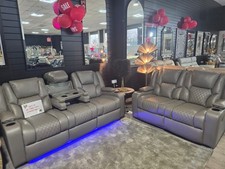 Orlando 3+2  Grey Electric