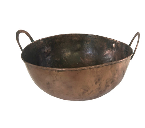 Antique early hand hammered
