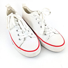 Ladies Primark White Plimsoles