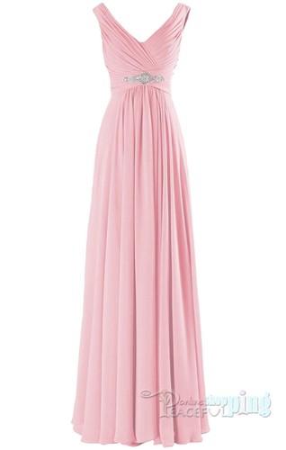 New long chiffon neck - new,