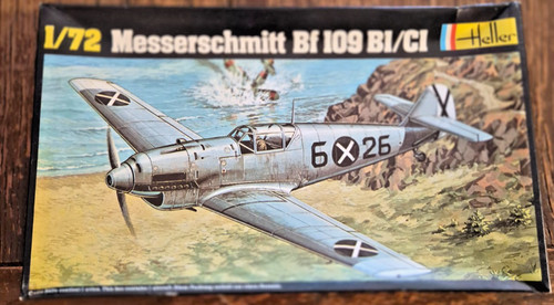 Heller messerschmitt bf - 1/72,