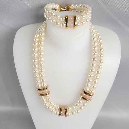 Napier vintage faux pearl - napier,