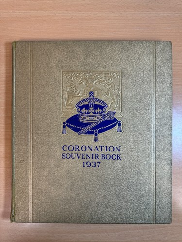 Coronation souvenir book 1937 - coronation,
