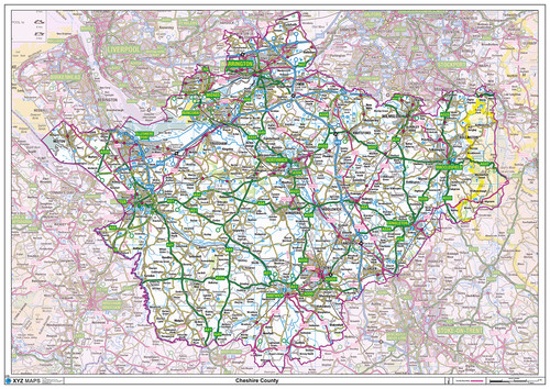 Cheshire ceremonial county - cheshire,