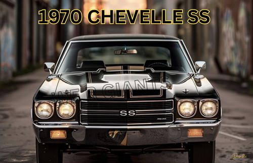 1970 chevy chevelle poster - chevy,