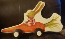 IKEA Fabler Kids Room Decor Wall Hooks Coat Hanger Rabbit Bunny Carrot Race Car