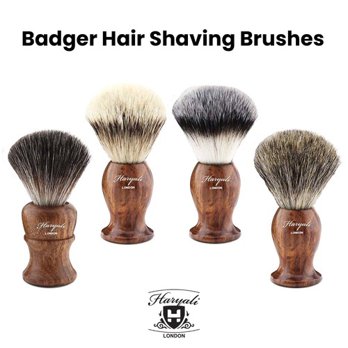 Premium badger hair - badger, shaving