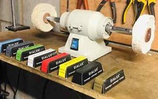 Metal Polishing Buffing Machine Bench Buffer Polisher Xmas Gift Idea for Dad Him