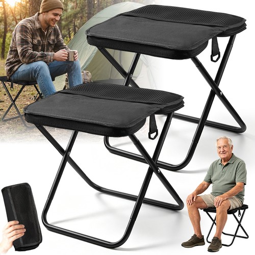 Folding backpack stool in - 2x,