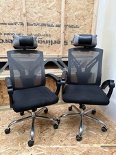 2x Swivel Office Chairs By