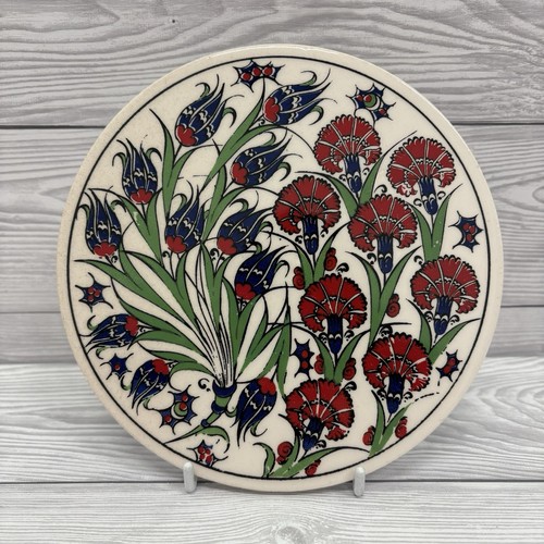 Turkish trivet iznik style - turkish,