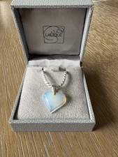 Lalique Heart Necklace