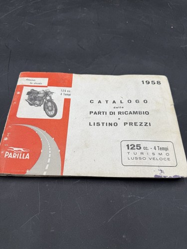 1958 moto parilla catalog - 1958,