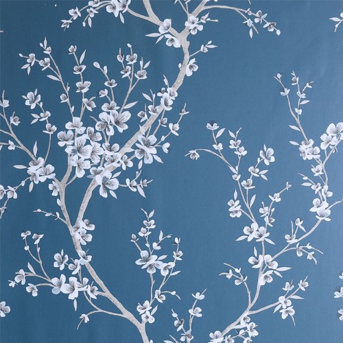 Oriental trail teal floral - teal,
