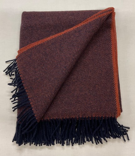 Pure wool fringed - pure,