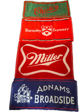 Beer Bar Towels 4 Pack Cotton Preloved Commercial Grade Golf Fishing see sizes