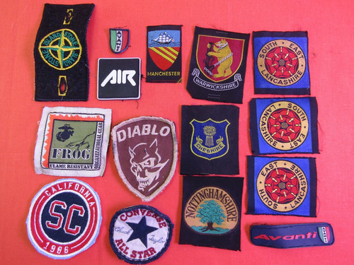 Cloth badges patches - 12,