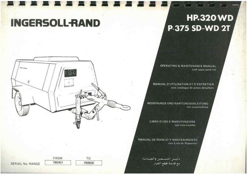 Ingersoll rand compressor - -,