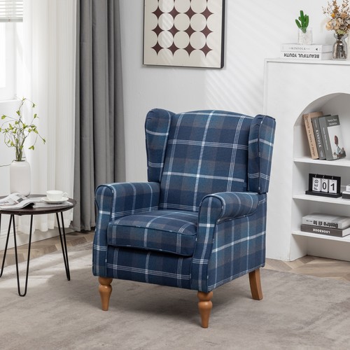 High wing back armchair - wing,
