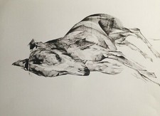 Original signed Ink sketch of