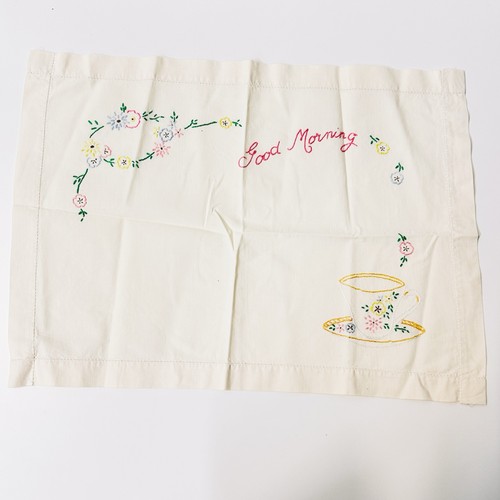 Vintage hand embroidered good - vintage,