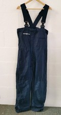 Henri Lloyd Waterproof Navy Blue Salopettes/Bib Trousers - Size M