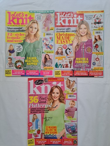 Knitting magazines