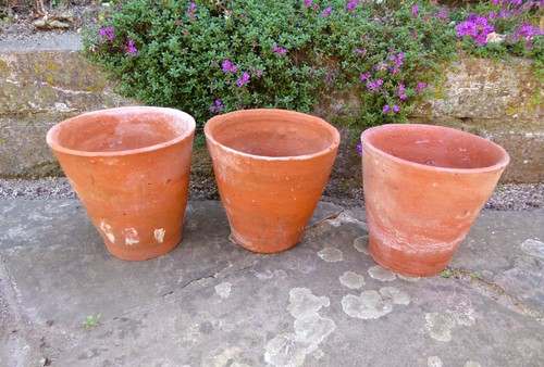 Vintage clay terracotta - vintage, hand