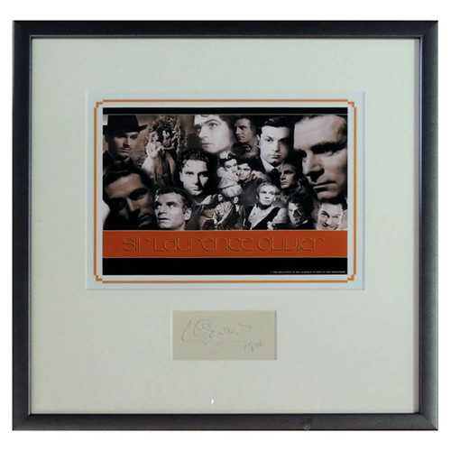 Laurence olivier - laurence, (framed)