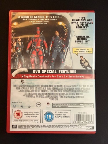 Deadpool dvd - 2,
