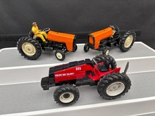 3 x Britains 1/32 Tractors