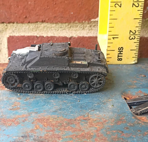 Military tank model - military, black