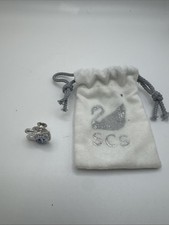 Swarovski Blue Crystal Swan