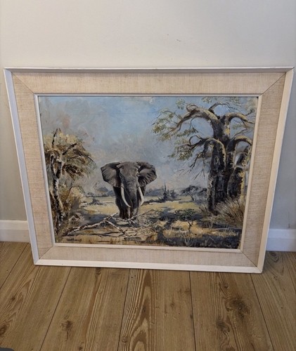 Vintage signed original oil - vintage,
