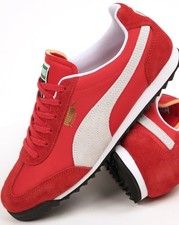 Puma Arizona Nylon Trainers Red/White