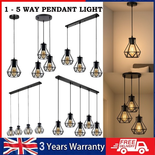 Vintage ceiling pendant light - vintage,