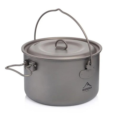 Camping cookware set titanium - camping,
