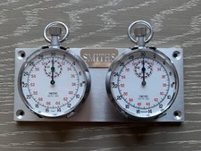 Vintage Smiths Valjoux Stopwatch Panel 11 (Just Serviced)