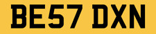 BEST DIXON DIXONS DXN PERSONAL NUMBER PLATE BE57 DXN PRIVATE CAR REGISTRATION
