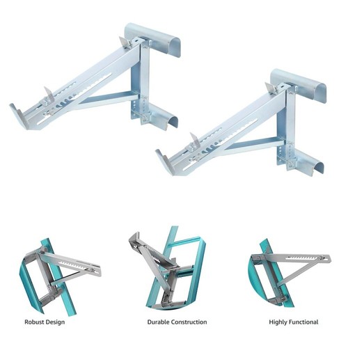 2pcs two rung ladder jacks - two-rung,