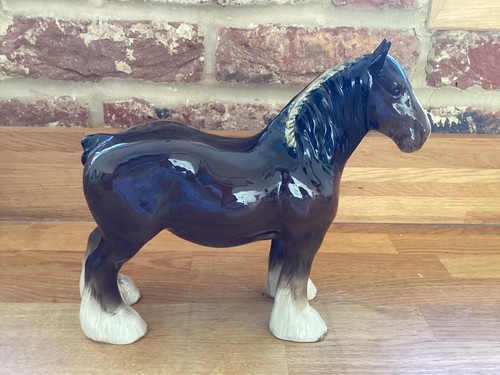 Vintage beswick shire horse - beswick,