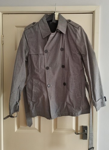 Trench coat mac - primark, grey