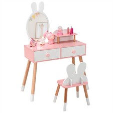 Kids Vanity Table Set with