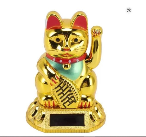 Chinese lucky waving - waving, cat