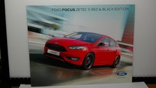 2015 Ford Focus Zetec S Red &