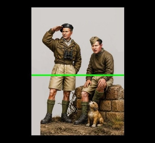 Scale british ww2 - scale, resin