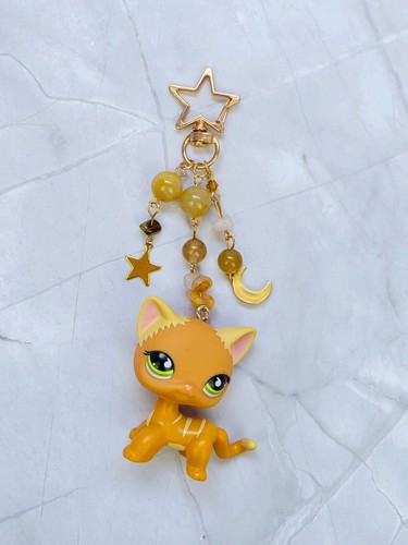 Handmade lps keychain beaded - handmade,