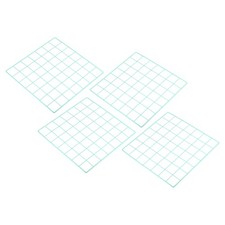 14x14" Wire Grid Panel, 4 Pack Metal Mesh Wall Decor Decorative Panels, Green