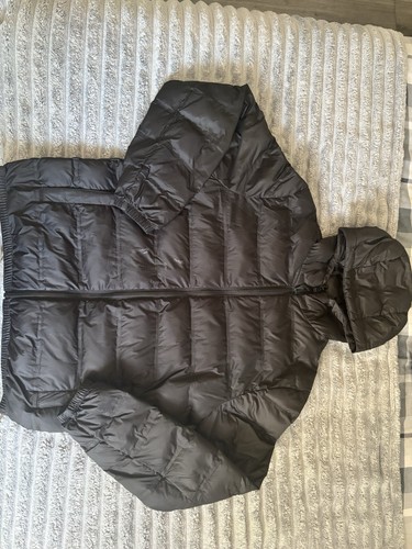 Black zara lightweight puffer - zara,